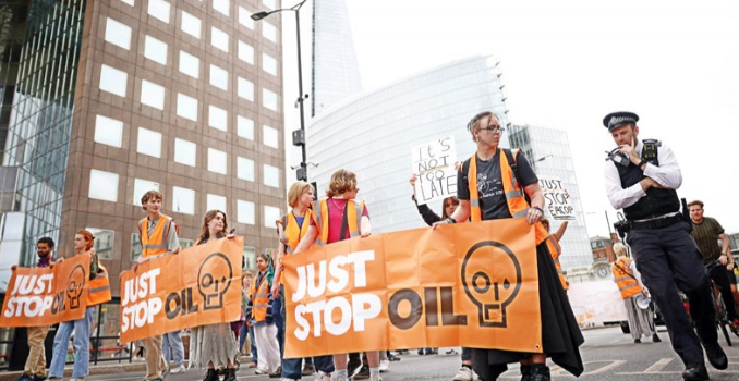 Environmental Activists Block Major London Bridges in Latest Protest