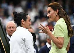 Princess of Wales Comforts Wimbledon Runner-Up Ons Jabeur After Defeat