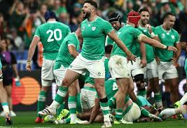 Ireland Triumph Over South Africa in Tense 13-8 Victory at Rugby World Cup
