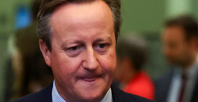 David Cameron Criticises Rishi Sunak’s HS2 Cuts, Calling It a ‘Lost Opportunity’
