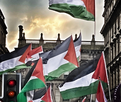 Pro-Palestinian Protesters Demand Ceasefire in Glasgow