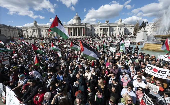 Four Arrests, Including Terror-Related Suspect, During London Pro-Palestinian Protest
