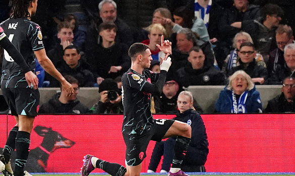 Brighton 0-4 Man City: Phil Foden Bags Brace as Champions Respond to Arsenal in Premier League Title Race