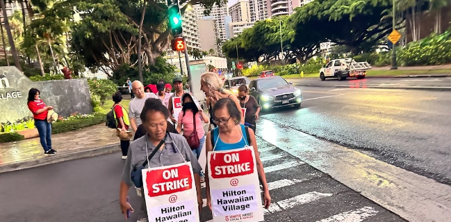 Strike Action at Hawaii’s Largest Resort Demands Better Conditions