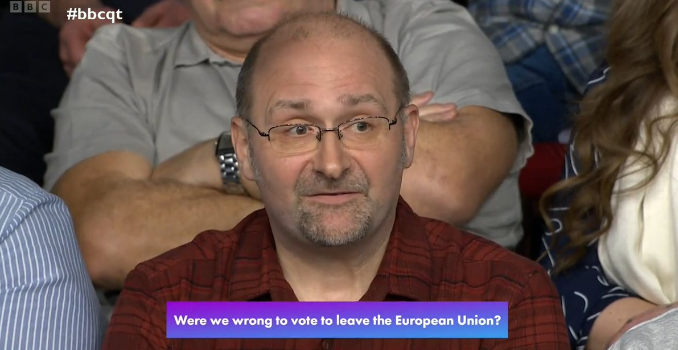 Brexit Voter Claims He Was “Sold the Wrong Thing” and Now Supports Remain