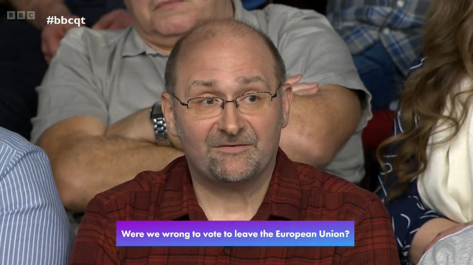 Brexit Voter Claims He Was “Sold the Wrong Thing” and Now Supports Remain