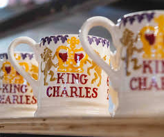 Emma Bridgewater Unveils Coronation Pottery Collection for King Charles III