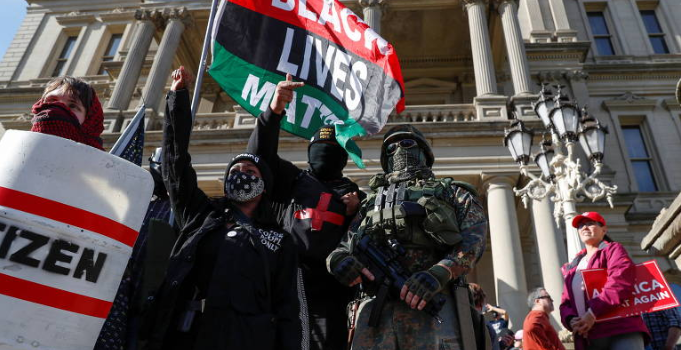 Trump Protest Sparks Calls for Arrest Amid Indictment Anticipation