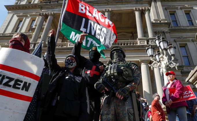 Trump Protest Sparks Calls for Arrest Amid Indictment Anticipation